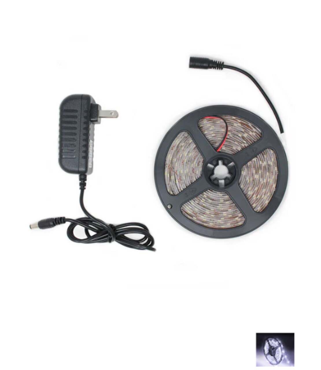 Bright 16ft LED Strip Light 300 LEDs, Waterproof & Easy to Install